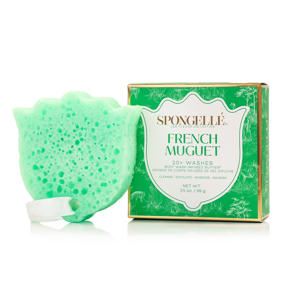 Spongelle Les Fleurs Body Buffer