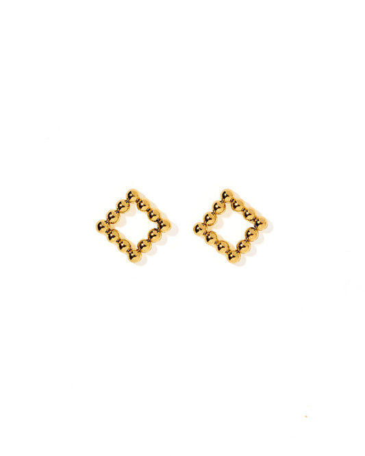 Wyatt Small Square Earrings