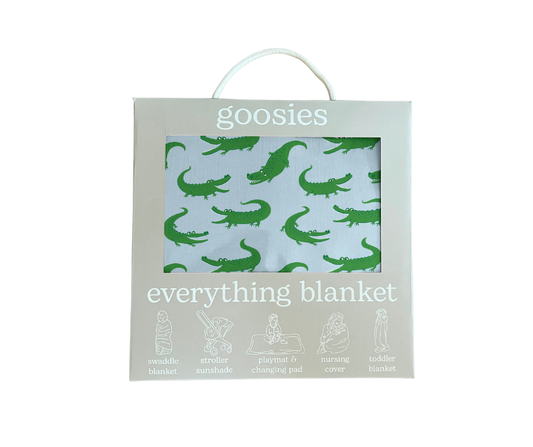 Blue Alligator Everything Blanket