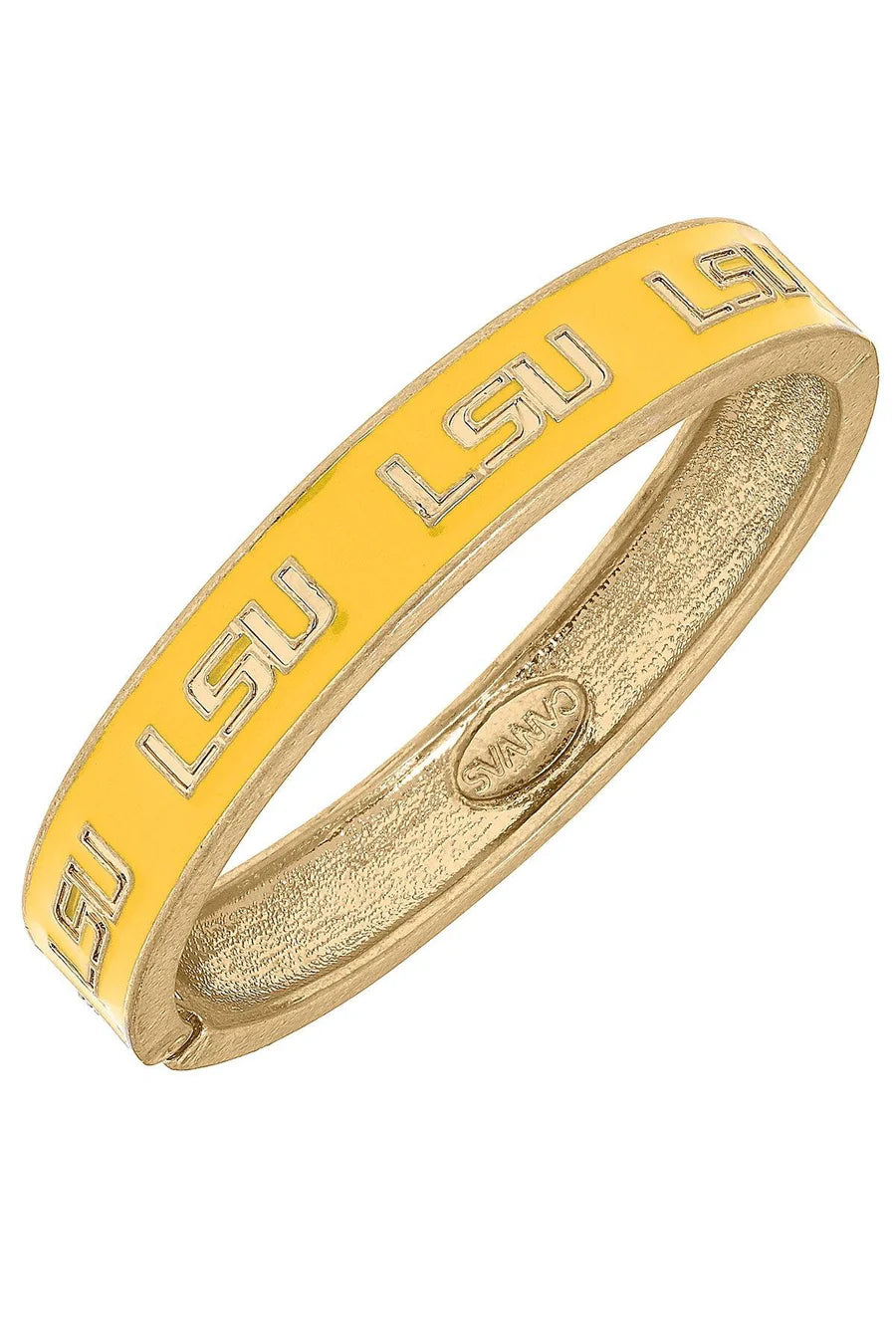 LSU Tigers Enamel Hinge Bangle