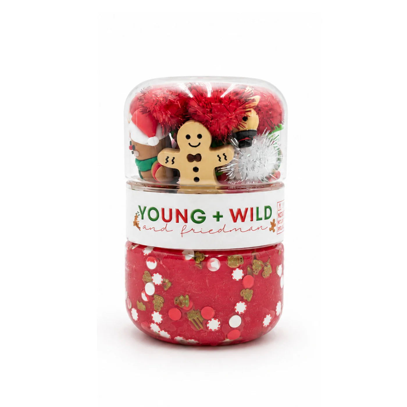 PREORDER Holiday Grab & Go Dough Jars- Gingerbread