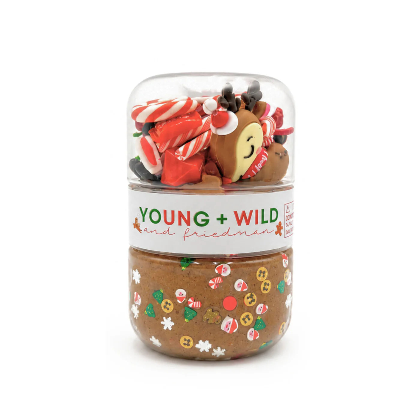 PREORDER Holiday Grab & Go Dough Jars- Reindeer