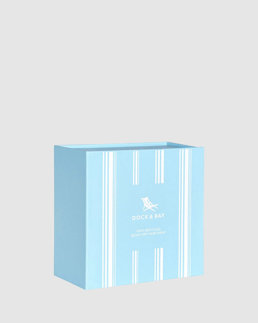 Home Hair Wrap Collection Chamomile Blue