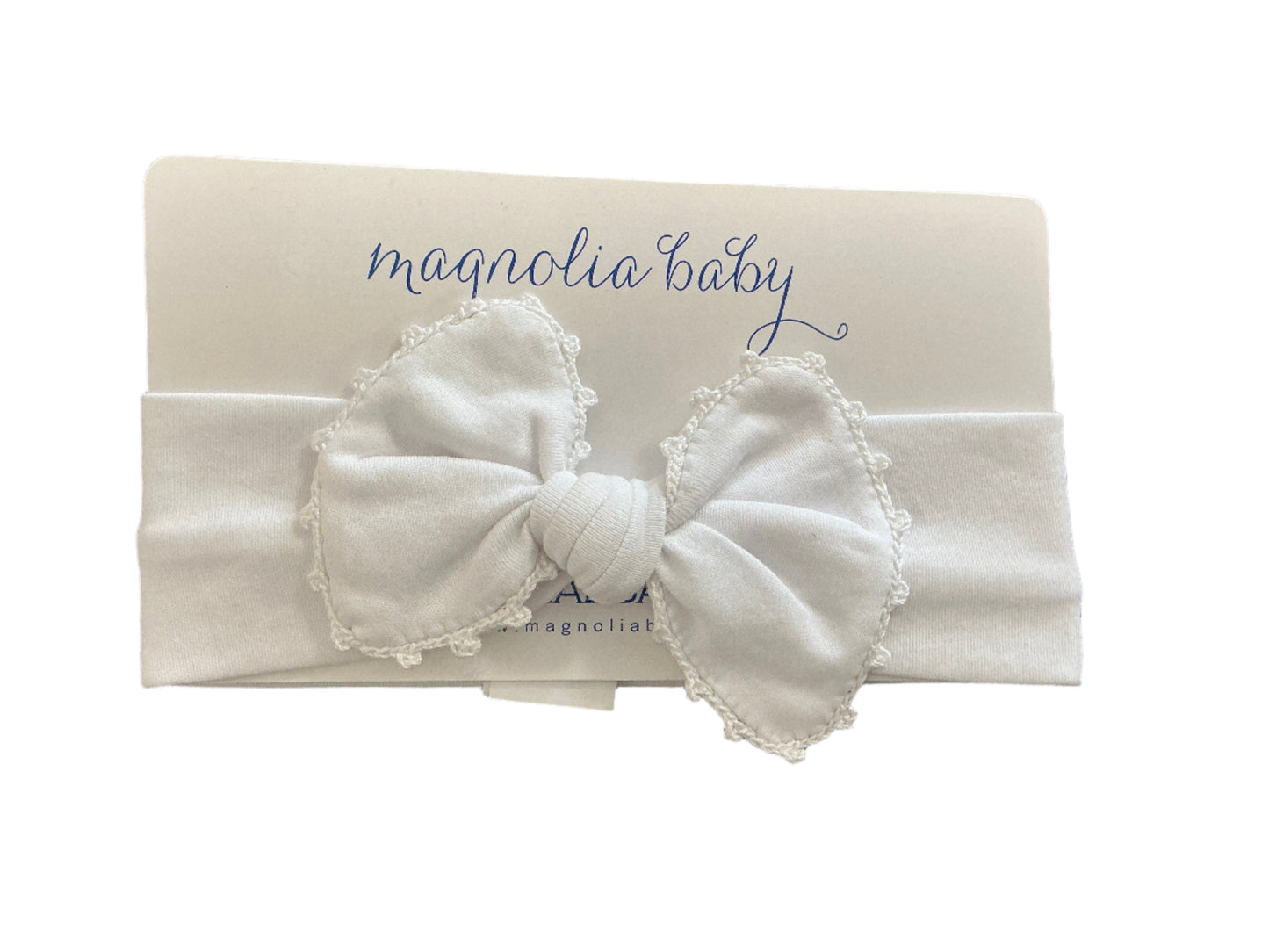 Magnolia Baby Joy Headband White