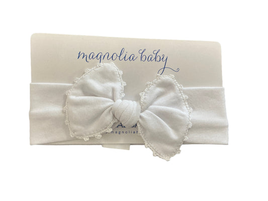 Magnolia Baby Joy Headband White