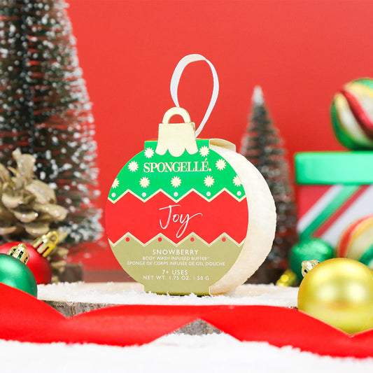 Joy - Snowberry- Holiday Ornament