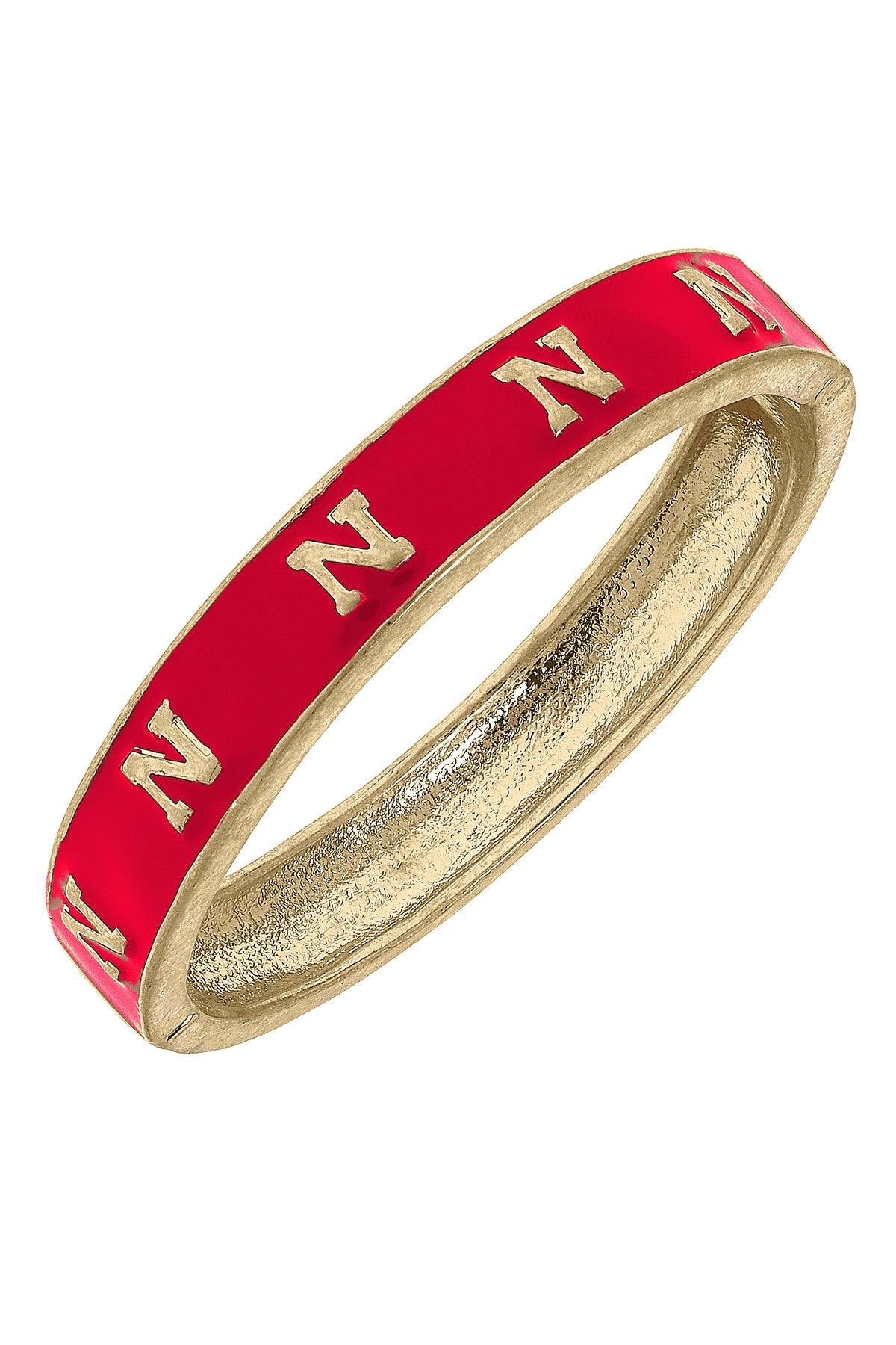 Nicholls Enamel Chunky Hinge Bangle