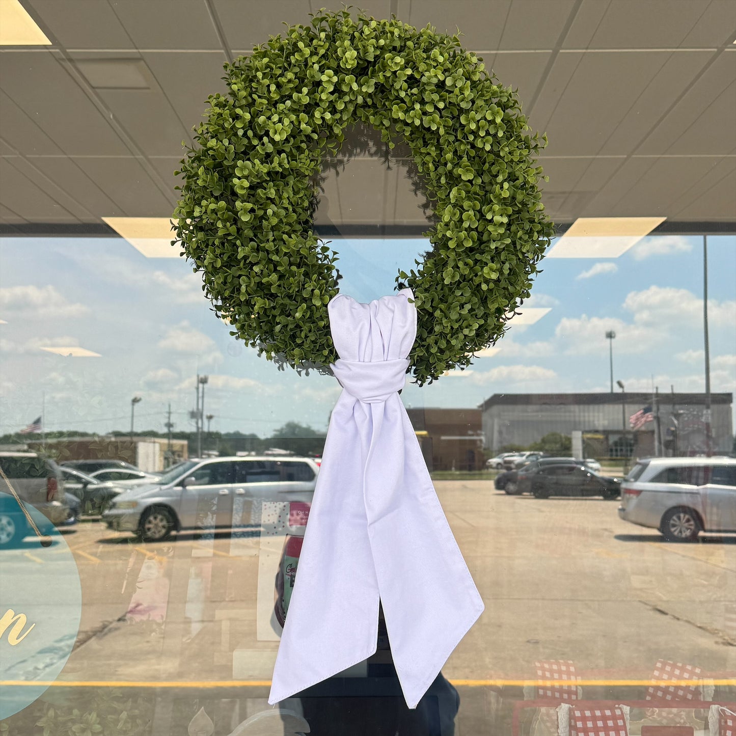 Blank Wreath Sash