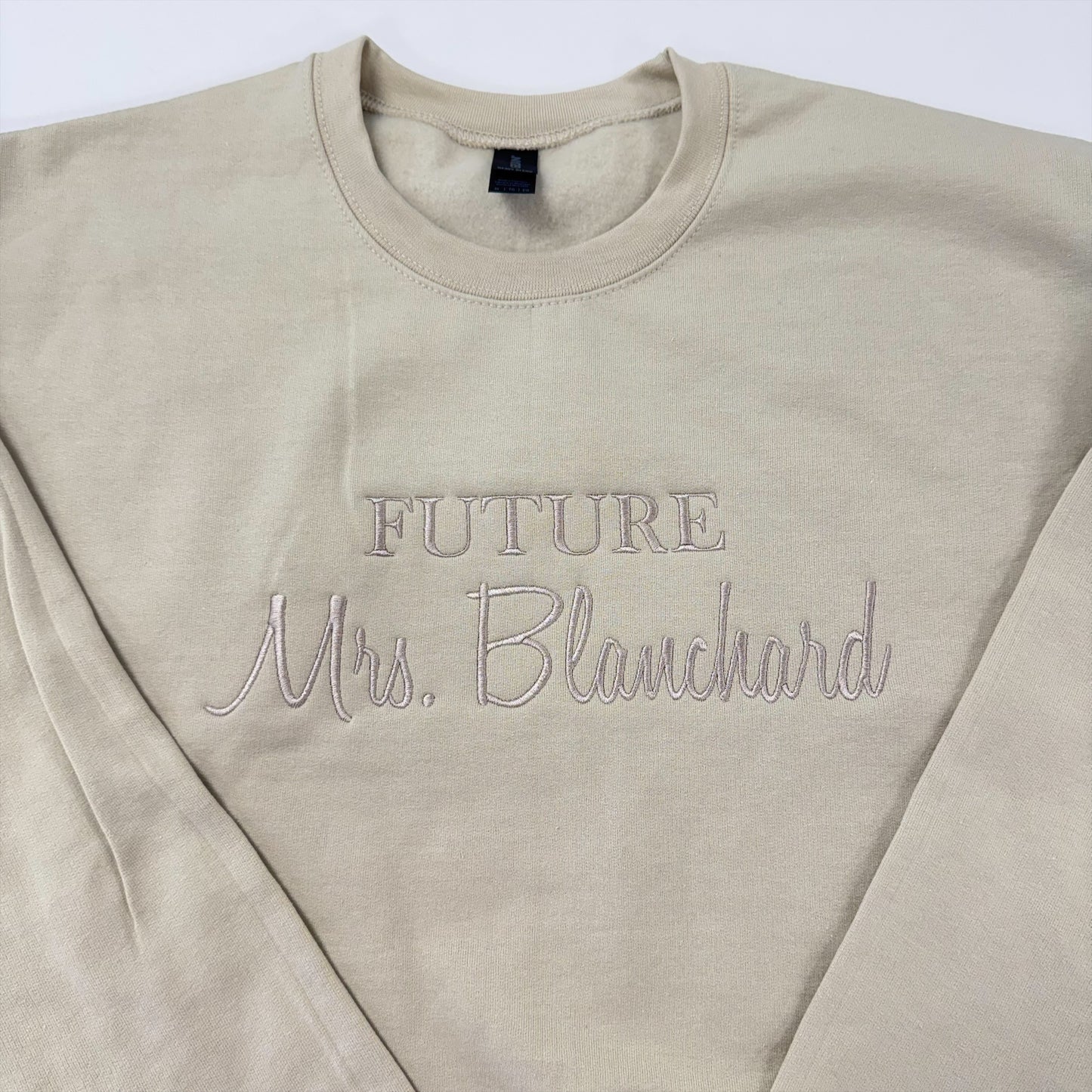Future Mrs. Embroidered Sweatshirt