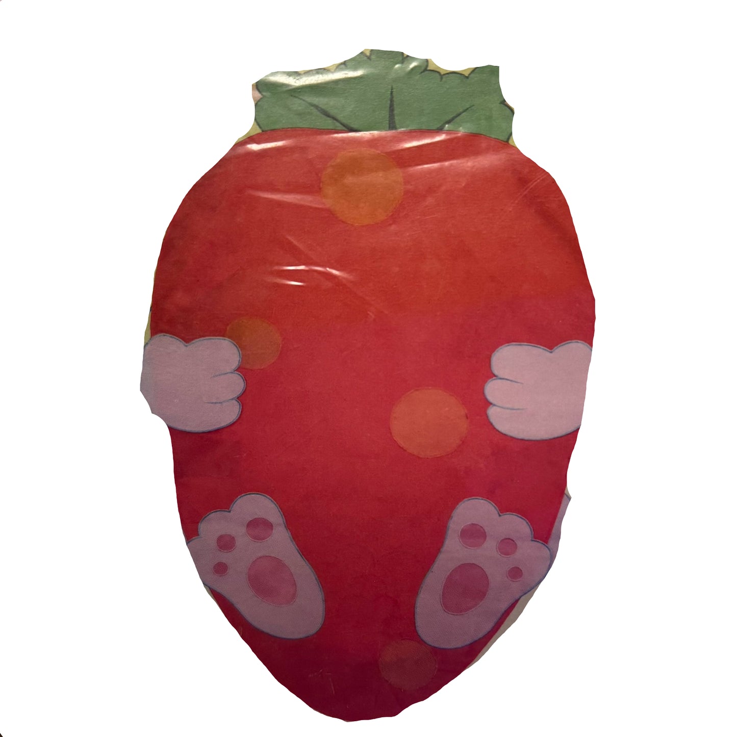Large Bunny & Carrot Applique Flag