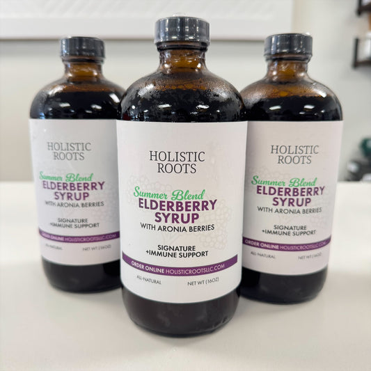 Elderberry Syrup (with Aronia Berries)- Summer Blend