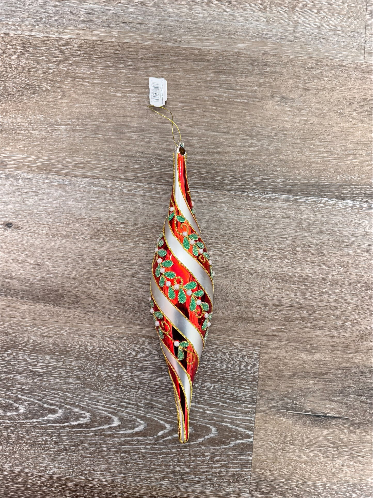 Large Blown Glass Ornament