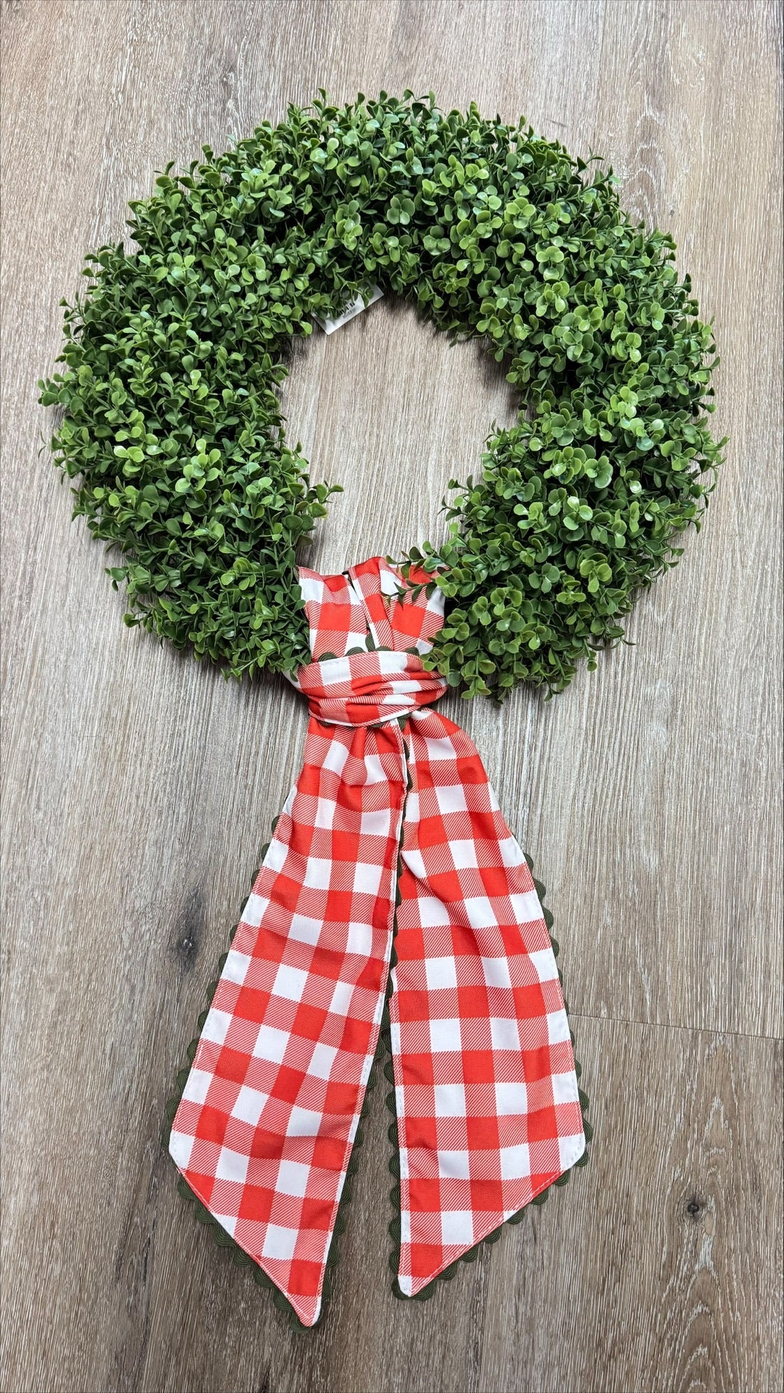 Christmas Wreath Sashes
