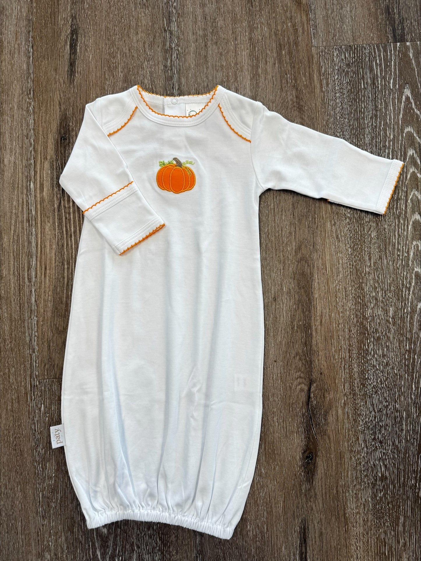 Paty Pumpkin Gown- Newborn