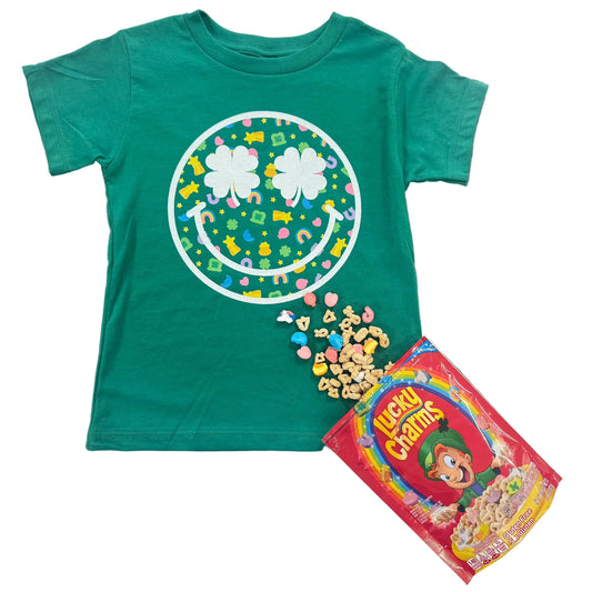 Clover Smiley Lucky Charms Tee