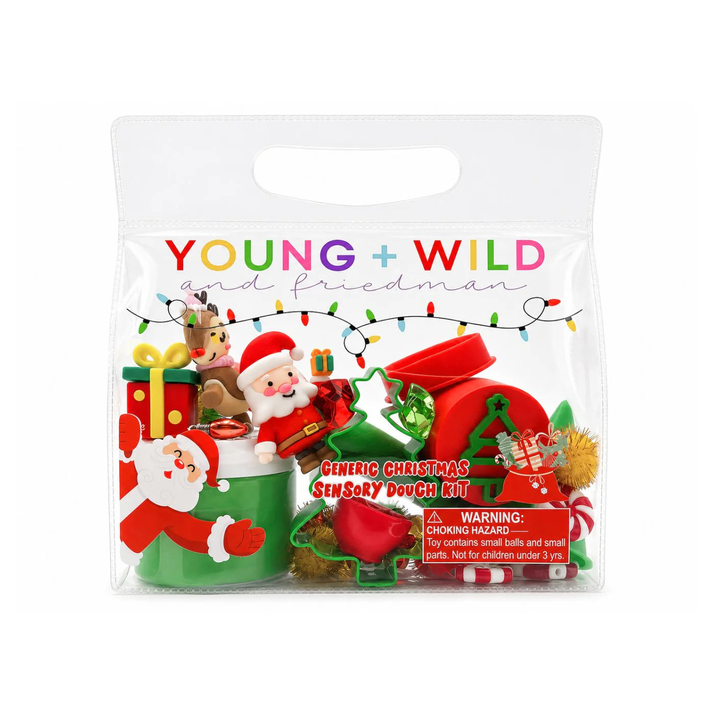 PREORDER Holiday Sensory Dough Bags- Merry Christmas