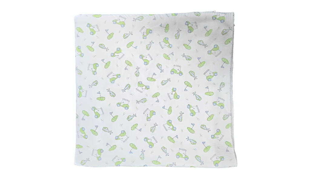 One The Green Swaddle Blanket