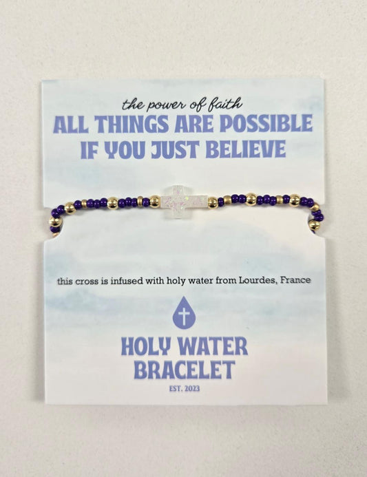 Gameday Holy Water Bracelet