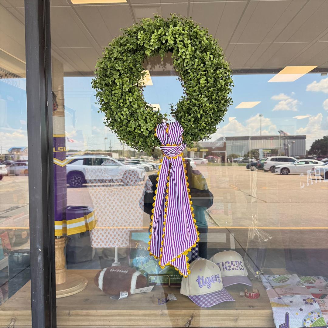 Game Day Wreath Sashes