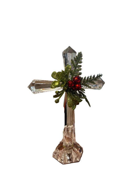 Kissing Krystals- Standing Cross