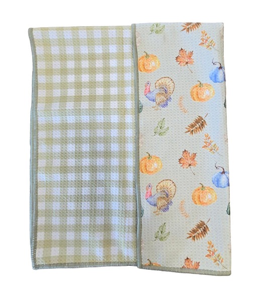 Thanksgiving Quick Dry Kitchen Towel