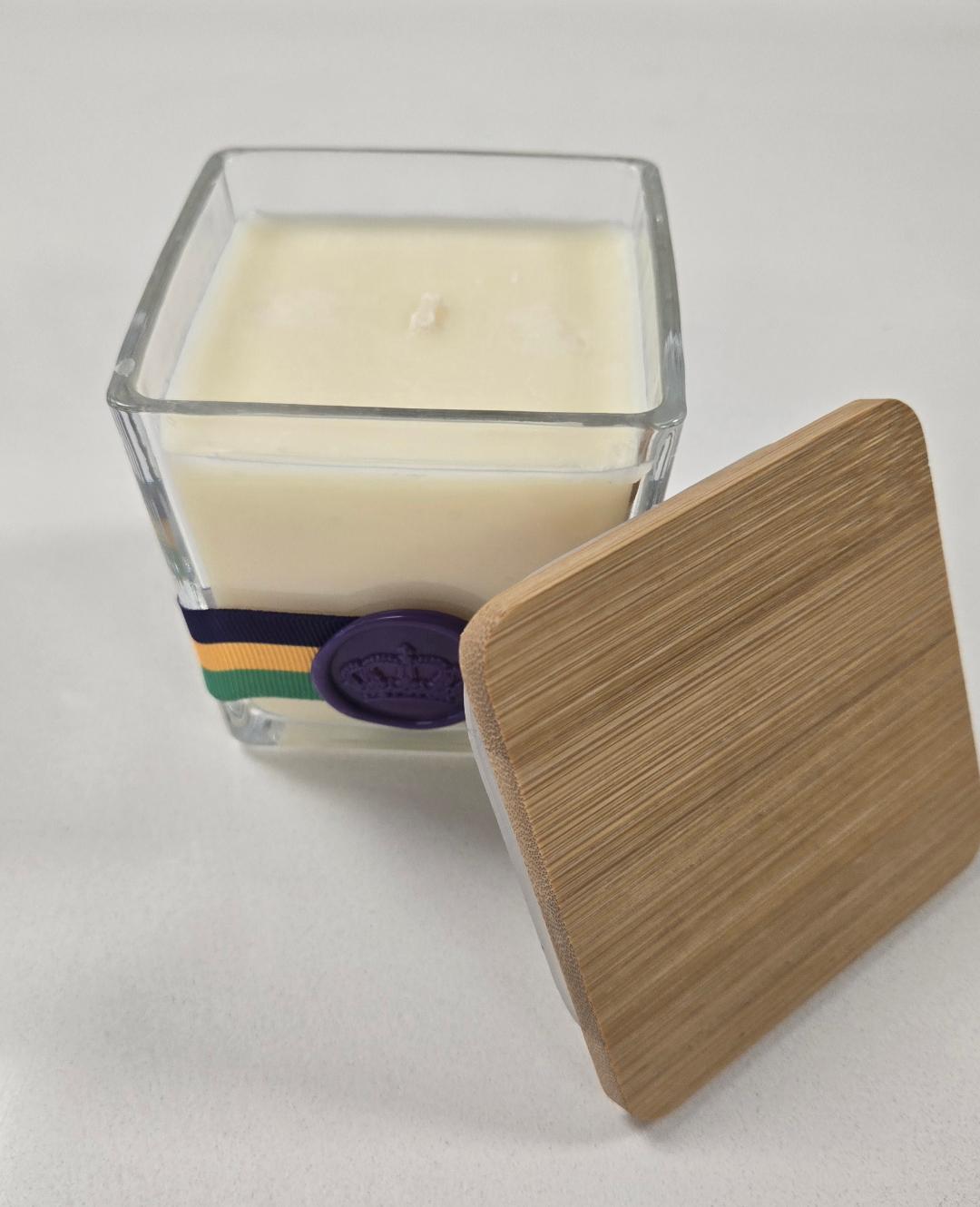 King Cake Soy Candle