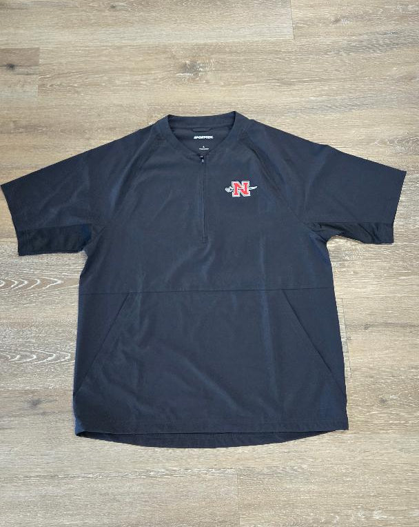 Nicholls Embroidered Repeat 1/2-Zip