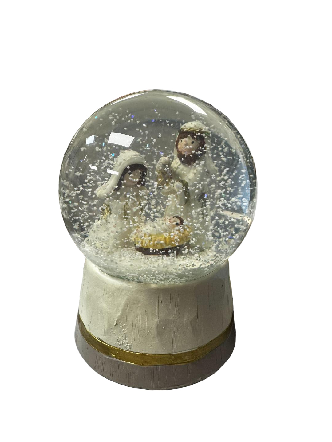 Holy Family Snow Globe