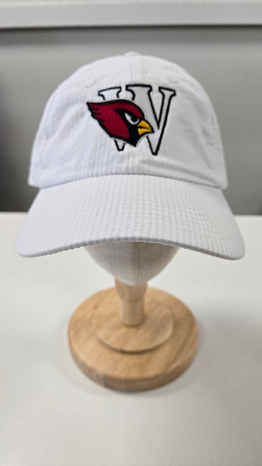 EDW Embroidered Ladies Seersucker Hat