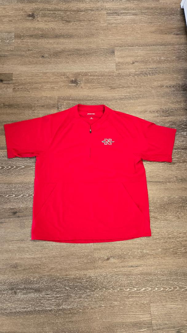 Nicholls Embroidered Repeat 1/2-Zip