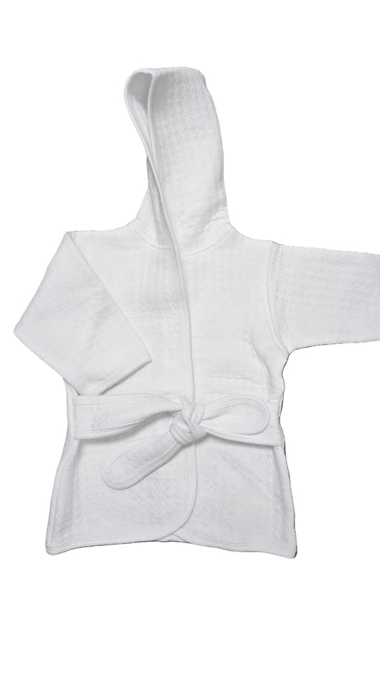 Quilted Pearl Robe