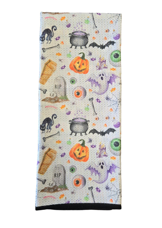 Halloween Quick Dry Kitchen Towel