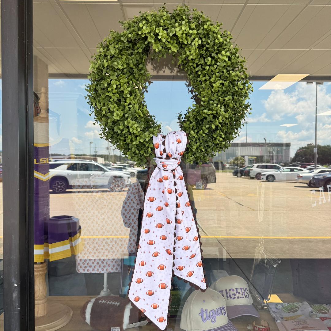 Game Day Wreath Sashes