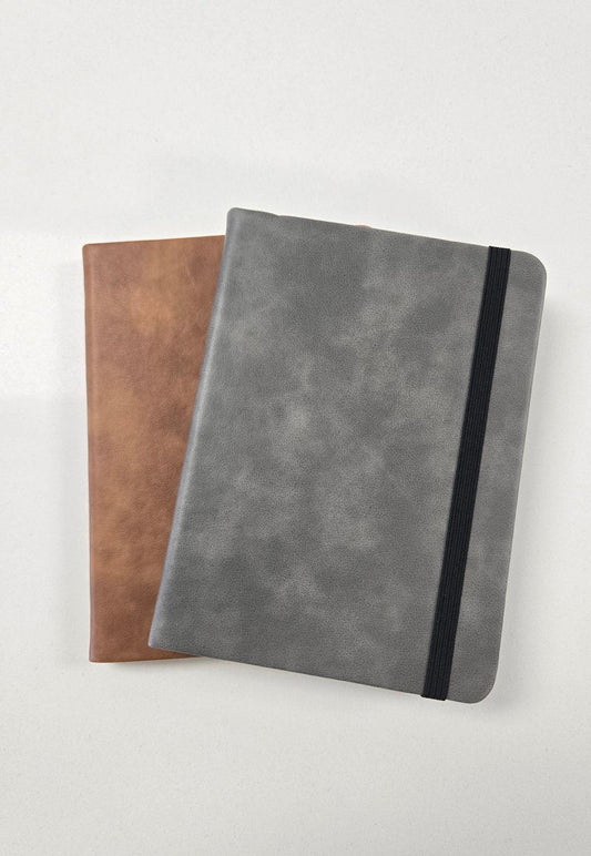 Small Faux Leather Laser Engravable Notebook