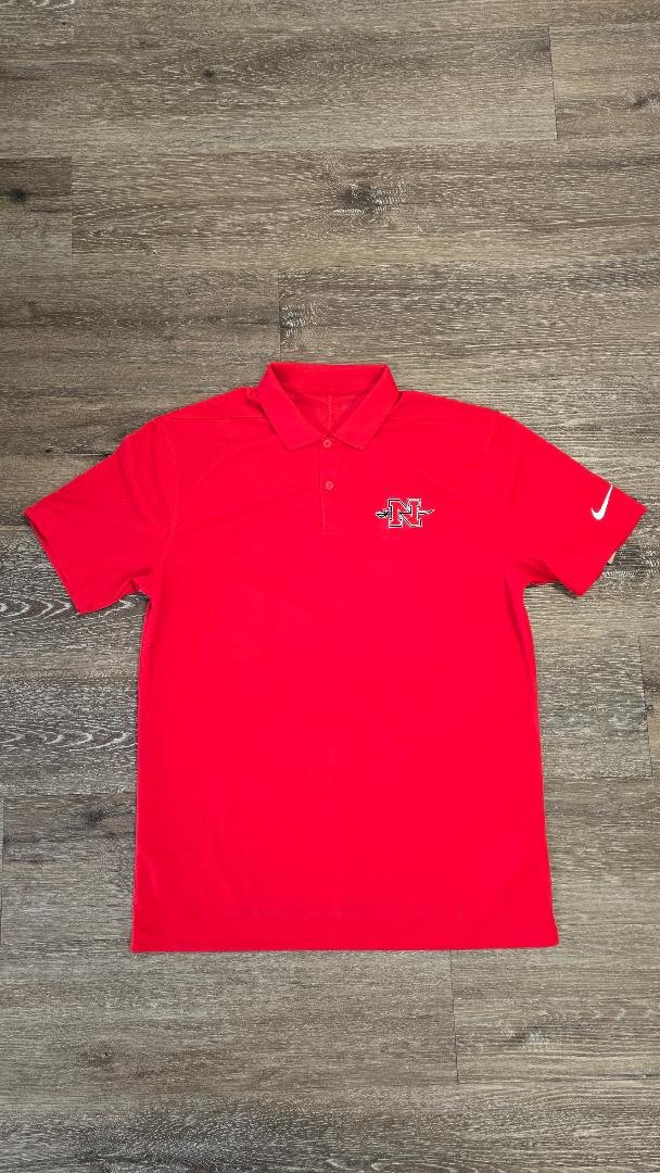 Nicholls Embroidered Nike Victory Polo - Red