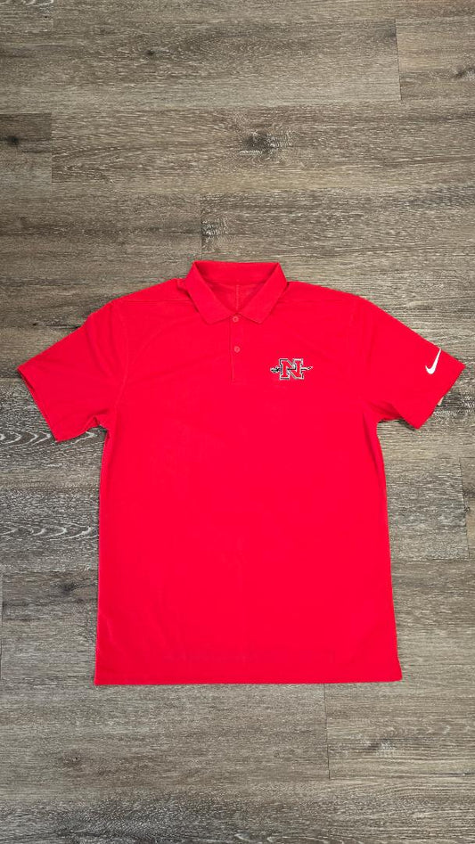 Nicholls Embroidered Nike Victory Polo - Red