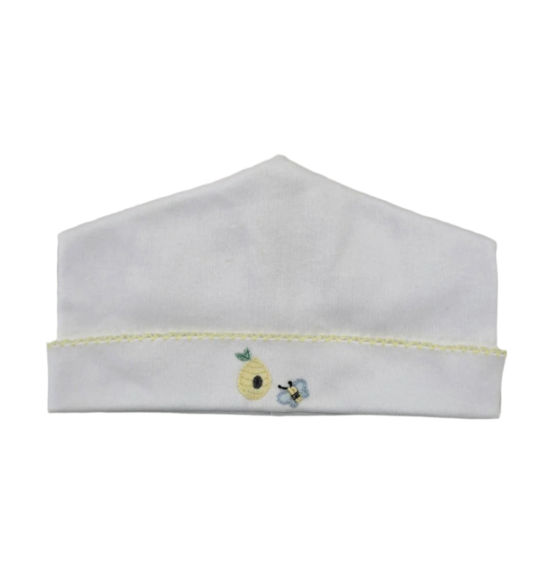 Honeybee Embroidered Baby Hat - 6 Month
