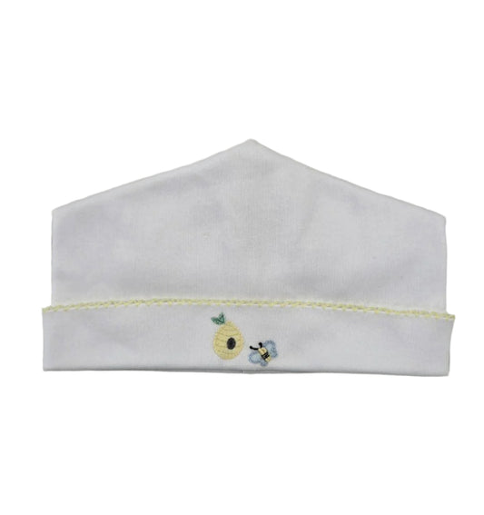 Honeybee Embroidered Baby Hat - 6 Month