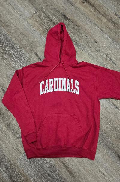 Cardinals Appliqué Hoddie