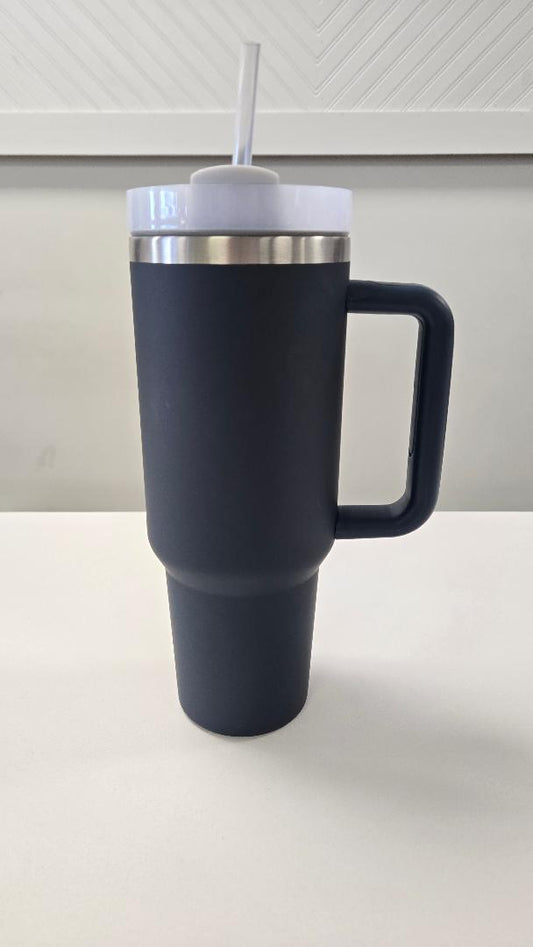 40oz Tumbler w/ Handle - Navy