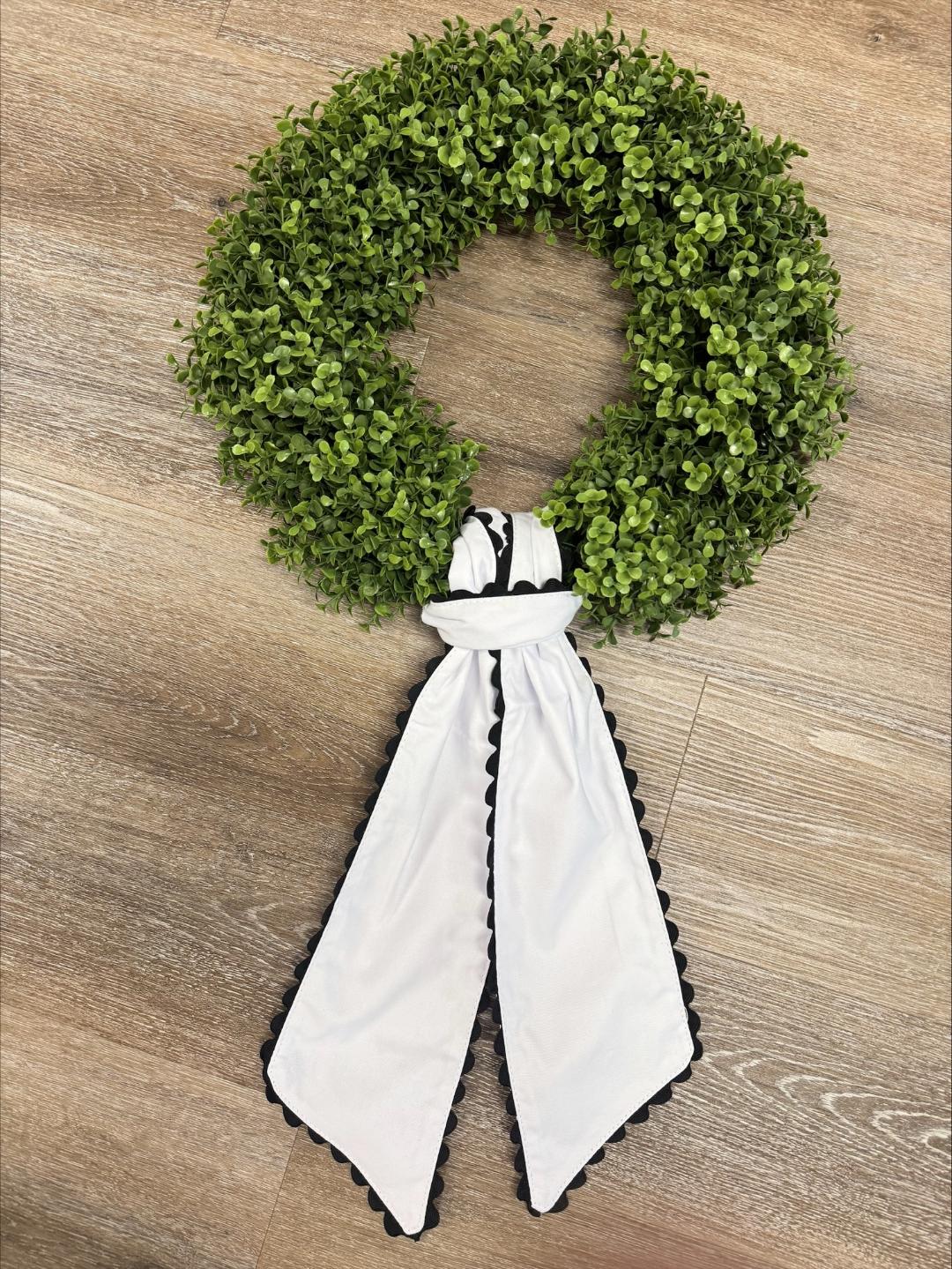 Fall Wreath Sashes