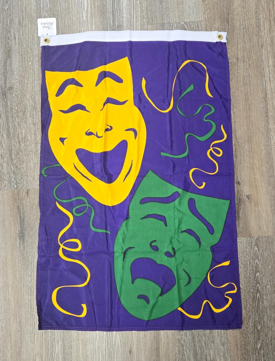 Mardi Gras Flag