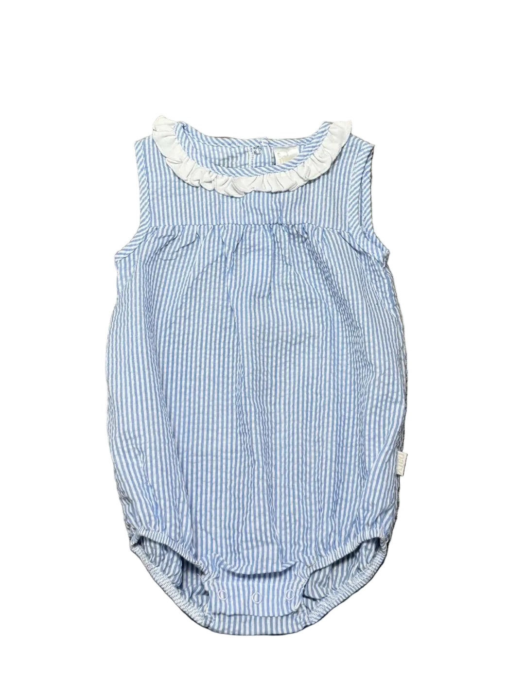 Seersucker Ruffle Bubble