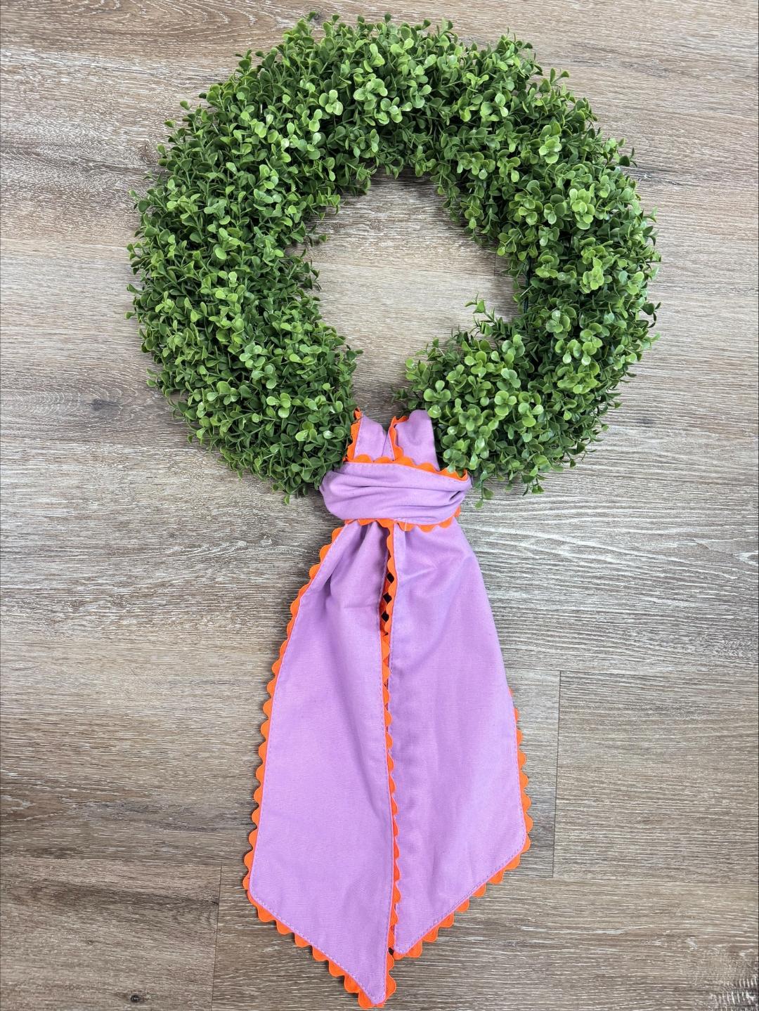 Fall Wreath Sashes