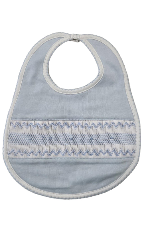 Kate & Luke Smocked Bib
