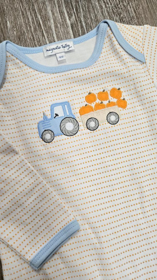 Magnolia Baby Happy Harvest Footie- 6 Month