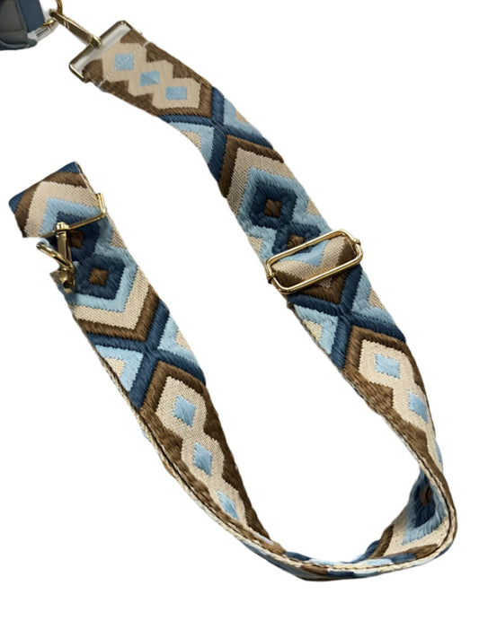 Guitar Strap- Blue Diamond
