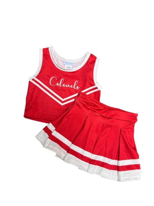 Colonels Sleeveless Cheerleader Set