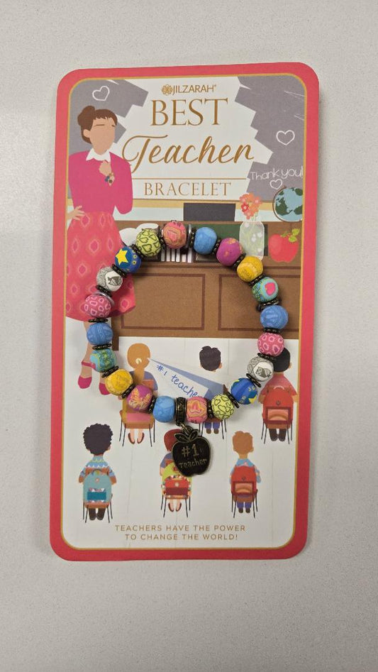 Best Teacher Bracelet