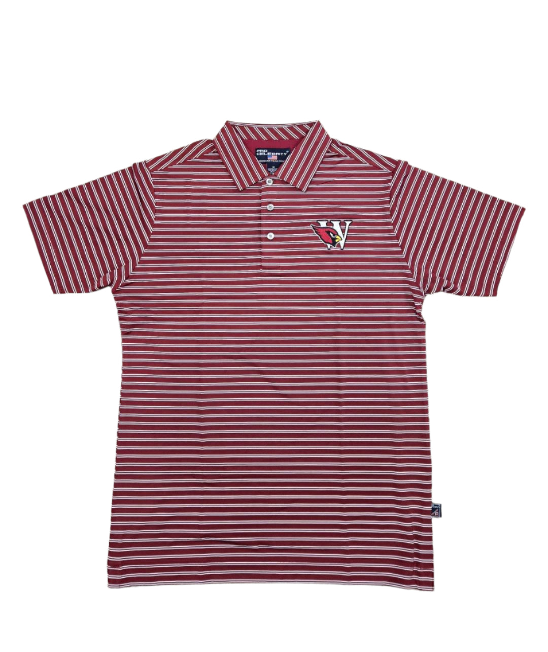 EDW Embroidered Pacific Horizon Stripe Polo